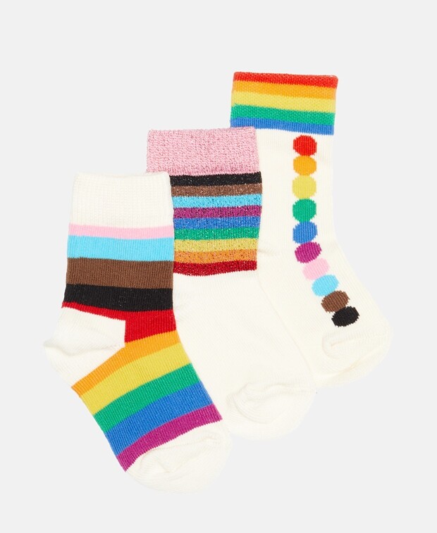 

Носки, упаковка 3 шт. Happy Socks, красный