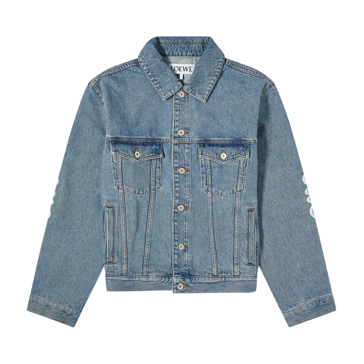 

Куртка Loewe Anagram 'Blue Denim', синий