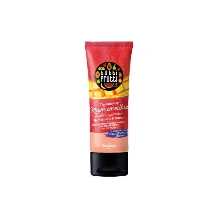 

Крем для рук Tutti Frutti Peach & Mango Crema de Manos y Uñas Farmona, 75 ml