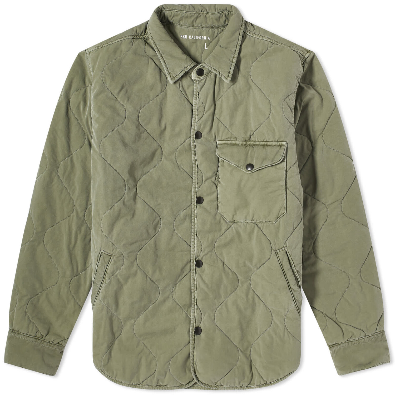 

Куртка Save Khaki Quilted Shirt, оливковое, Зеленый