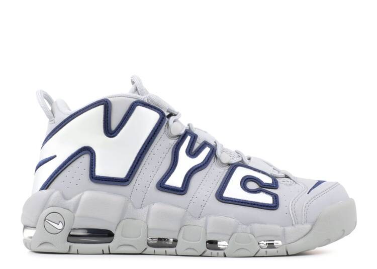 

Кроссовки Nike AIR MORE UPTEMPO QS 'NYC', серый