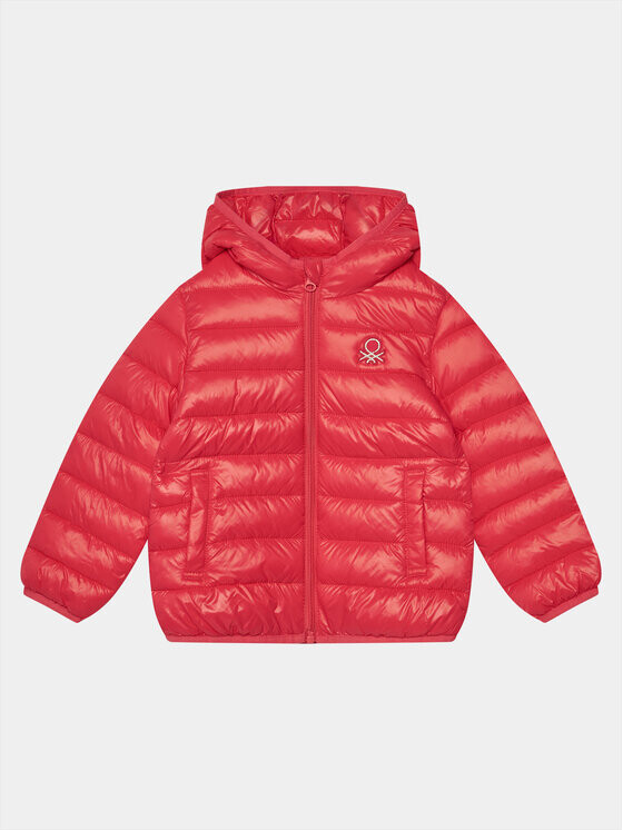 

Пуховик стандартного кроя United Colors Of Benetton, розовый