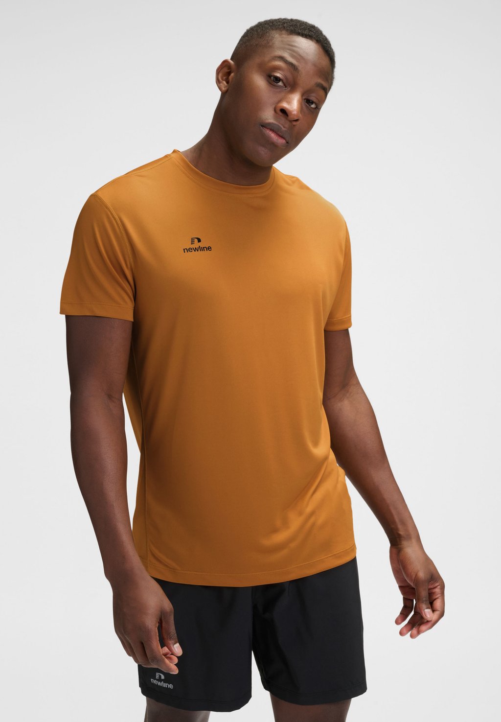 Спортивная футболка BEAT Newline, цвет sudan brown