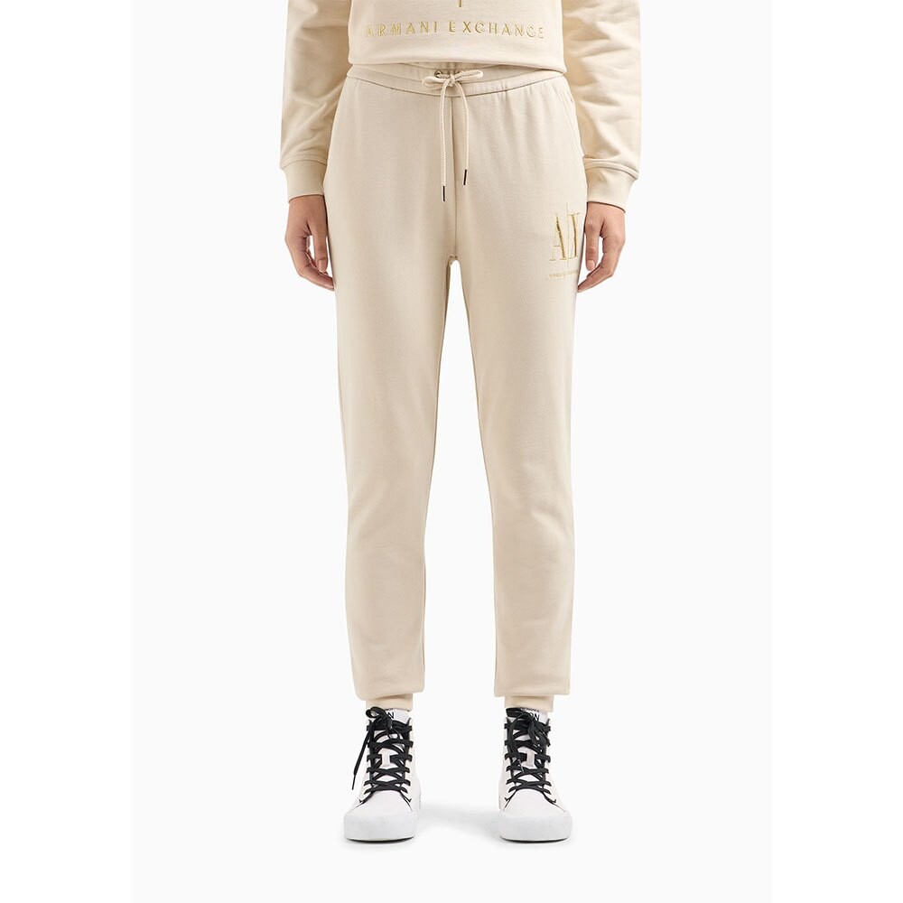 

Брюки Armani Exchange 8NYPMX_YJ68Z, бежевый