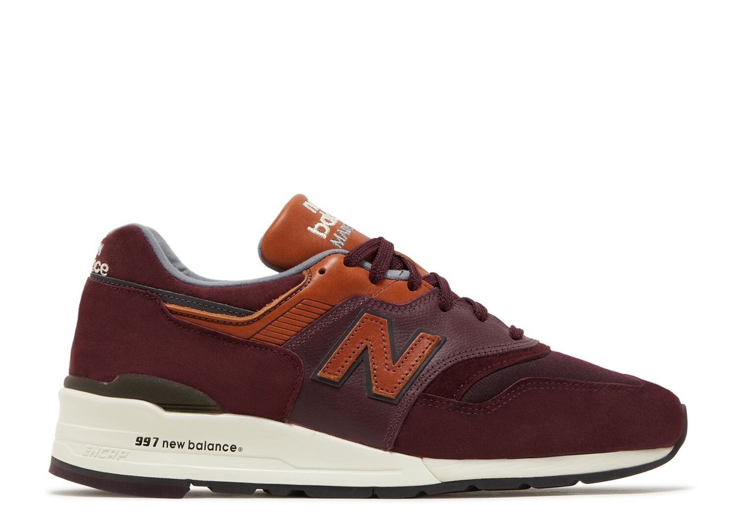 

Кроссовки New Balance 997 Made In Usa 'Ski Pack - Burgundy', красный