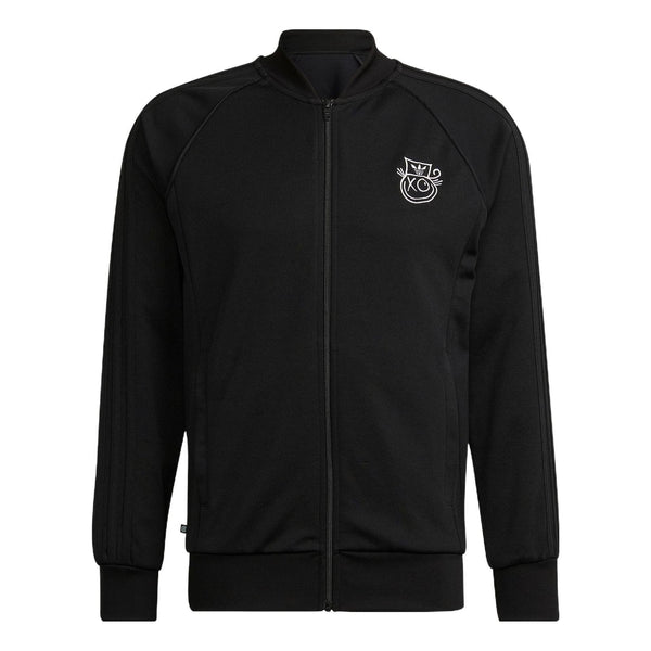 Куртка Adidas Originals X Andr Saraiva Sst Track Jacket 'Black', черный