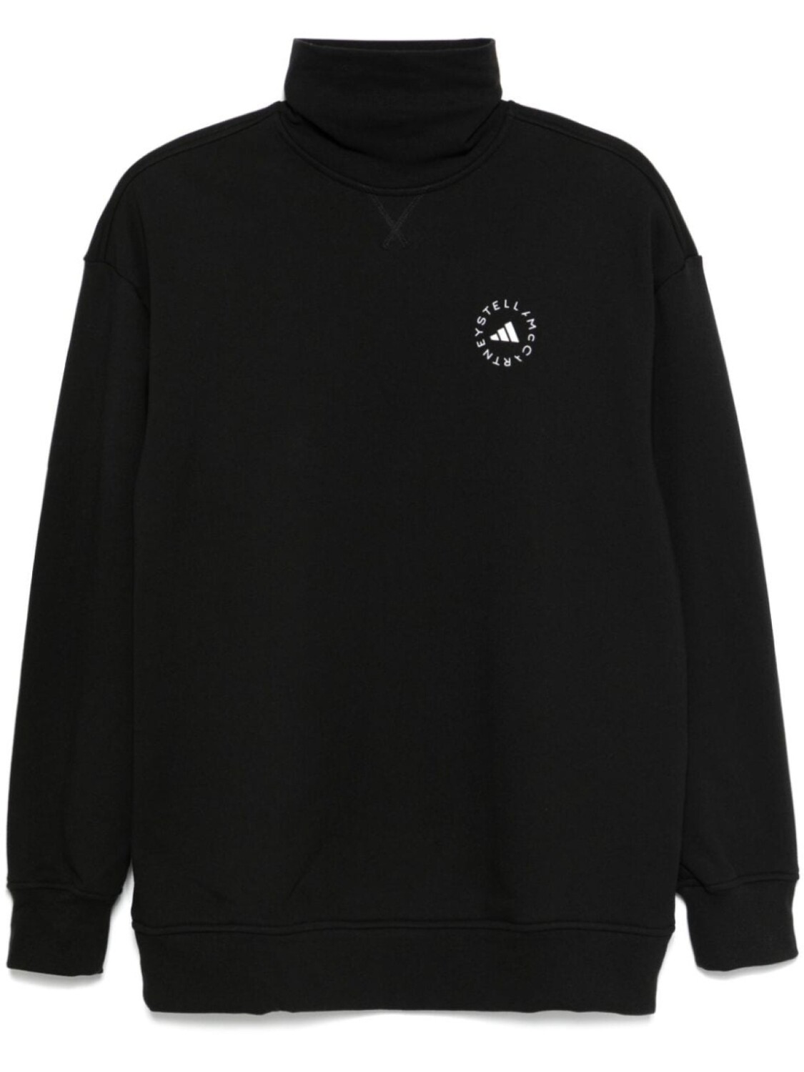 

Adidas by Stella McCartney толстовка с высоким воротником, черный