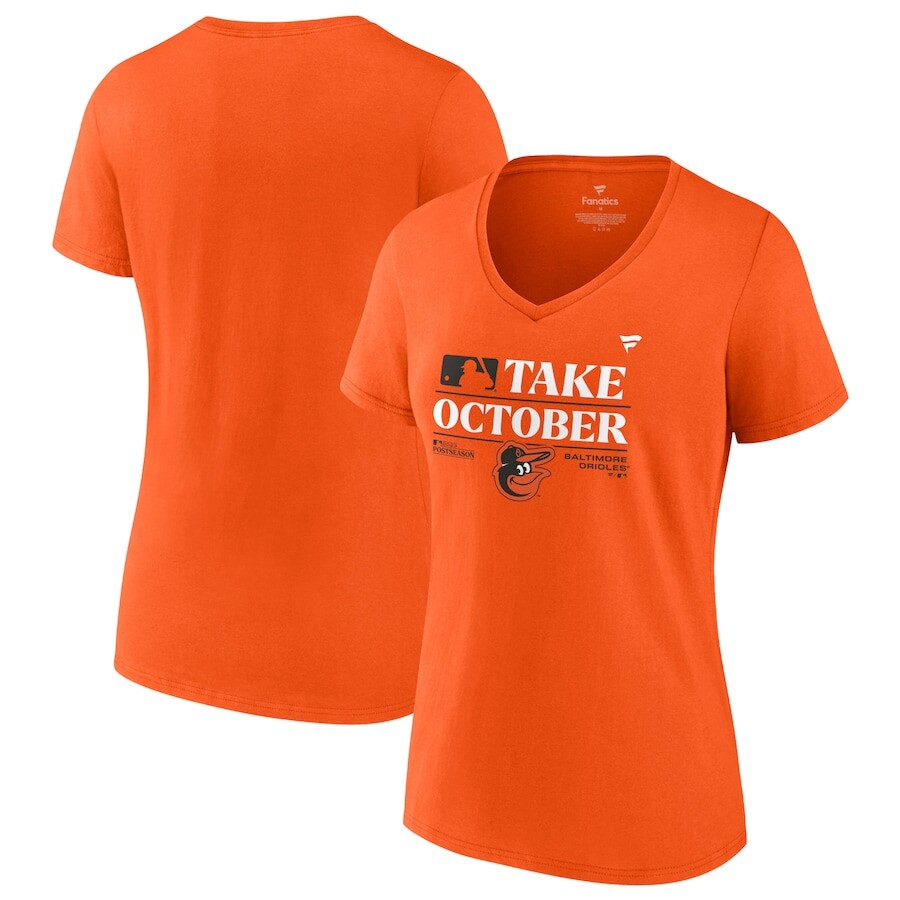 

Футболка с коротким рукавом Fanatics Branded Baltimore Orioles, оранжевый