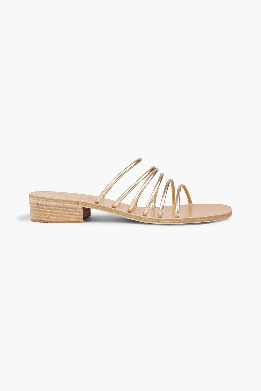 

Сандалии Sani из металлизированной кожи ANCIENT GREEK SANDALS, платиновый