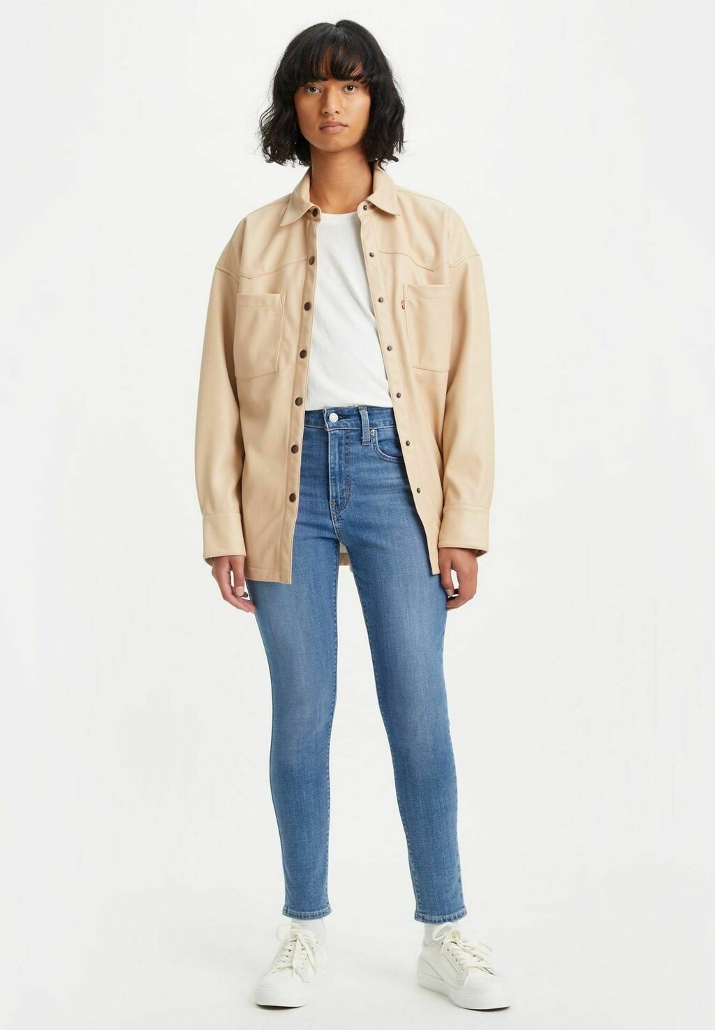 

Джинсы Skinny Fit 721 HIGH RISE SKINNY Levi's, цвет z light indigo