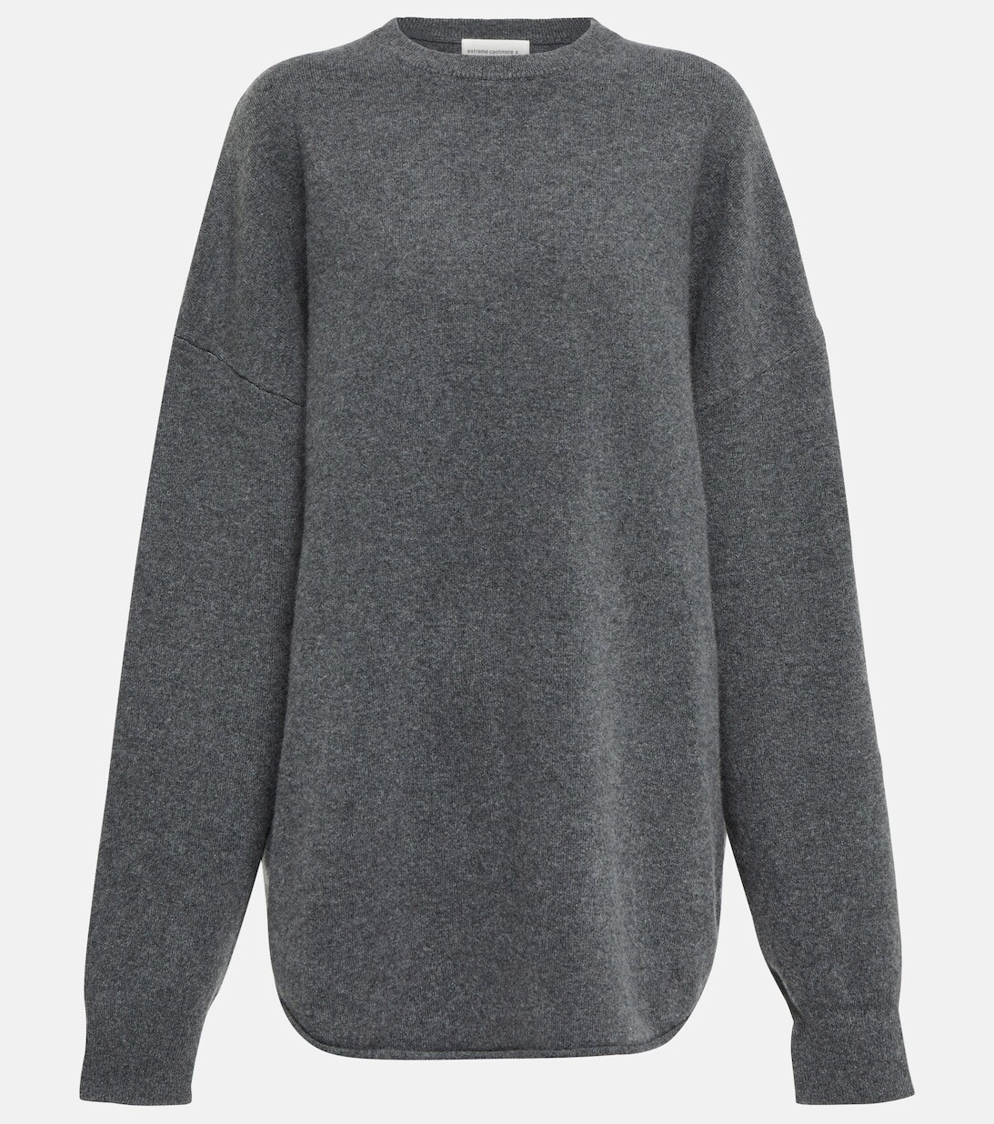 

Свитер N°53 Crew Hop из смесового кашемира Extreme Cashmere, серый