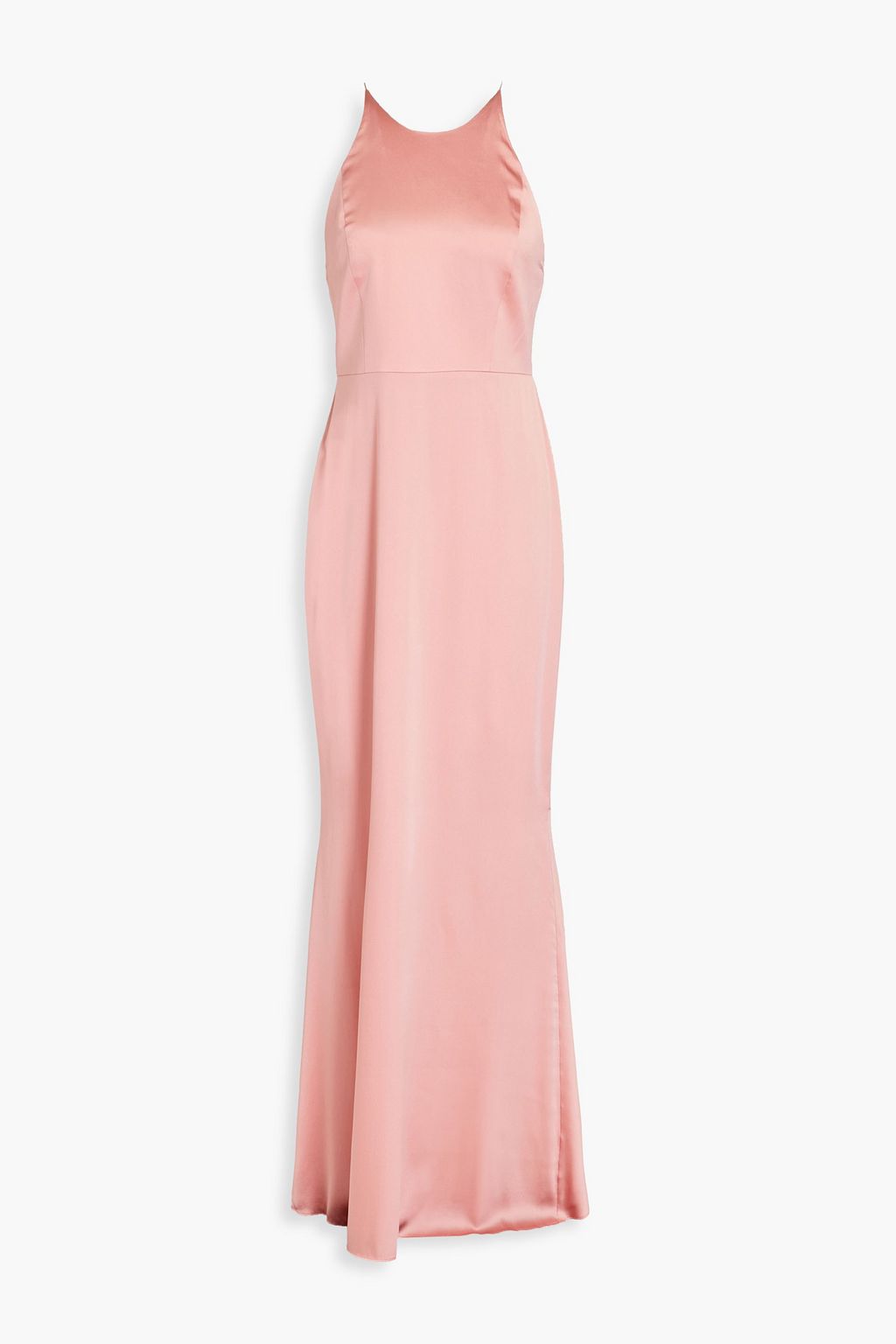 цена Атласное платье Samia ALICE + OLIVIA, розовый
