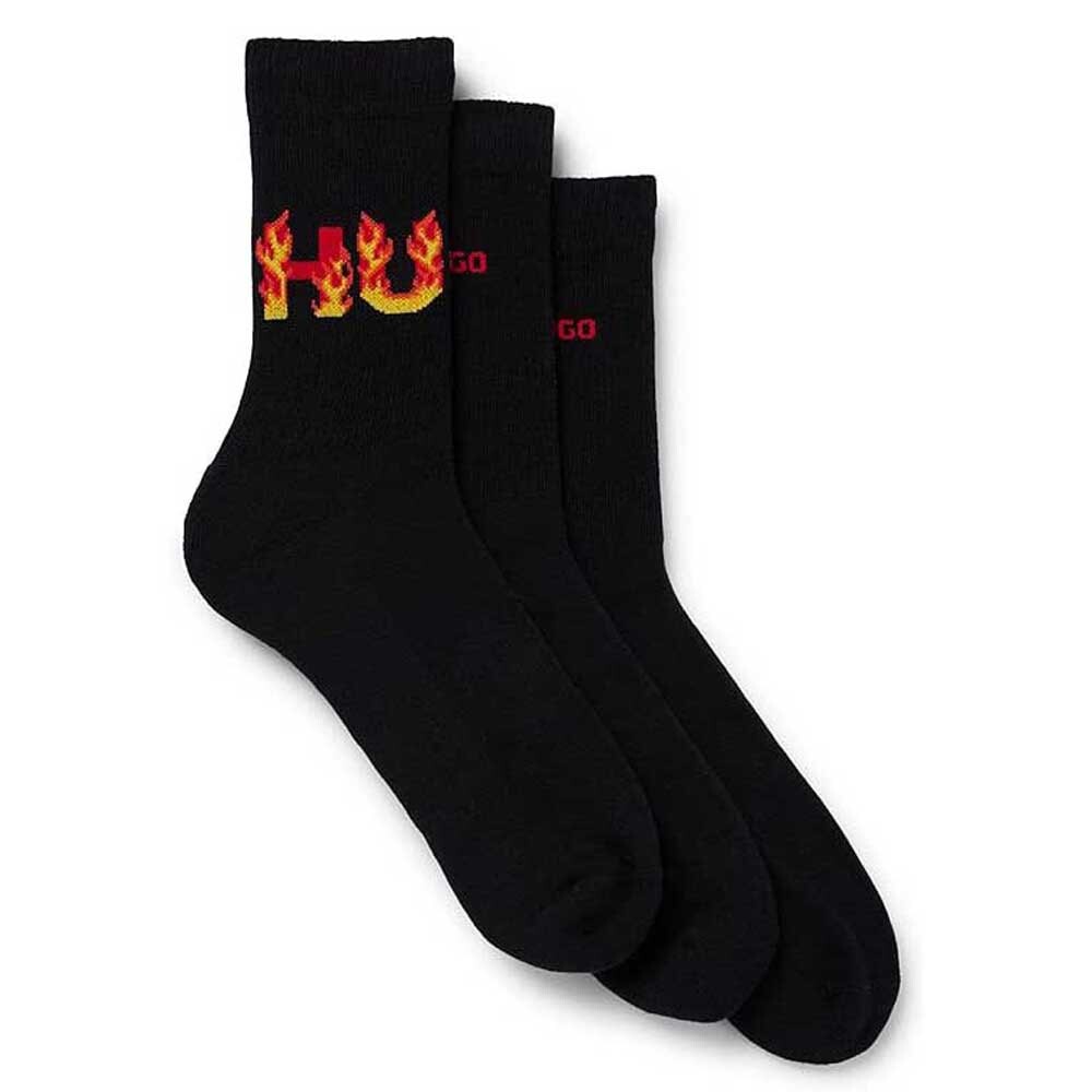 

Носки HUGO Rib Flames 3 шт, разноцветный