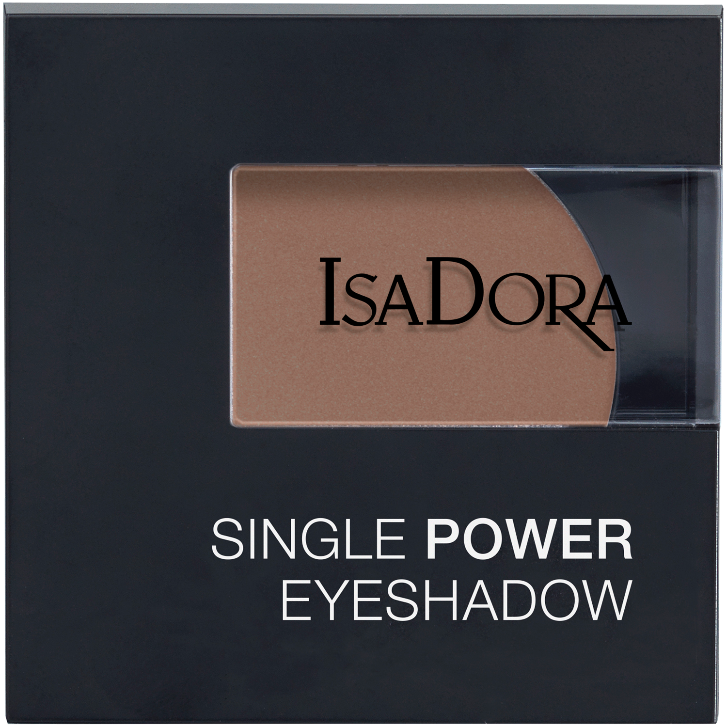 Матовые тени для век 02 мокко бисквит Isadora Single Power, 2,2 гр цена и фото