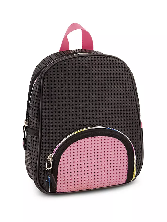 Мини-рюкзак Miss Miss для маленькой девочки Light+Nine, цвет rainbow pink цена и фото