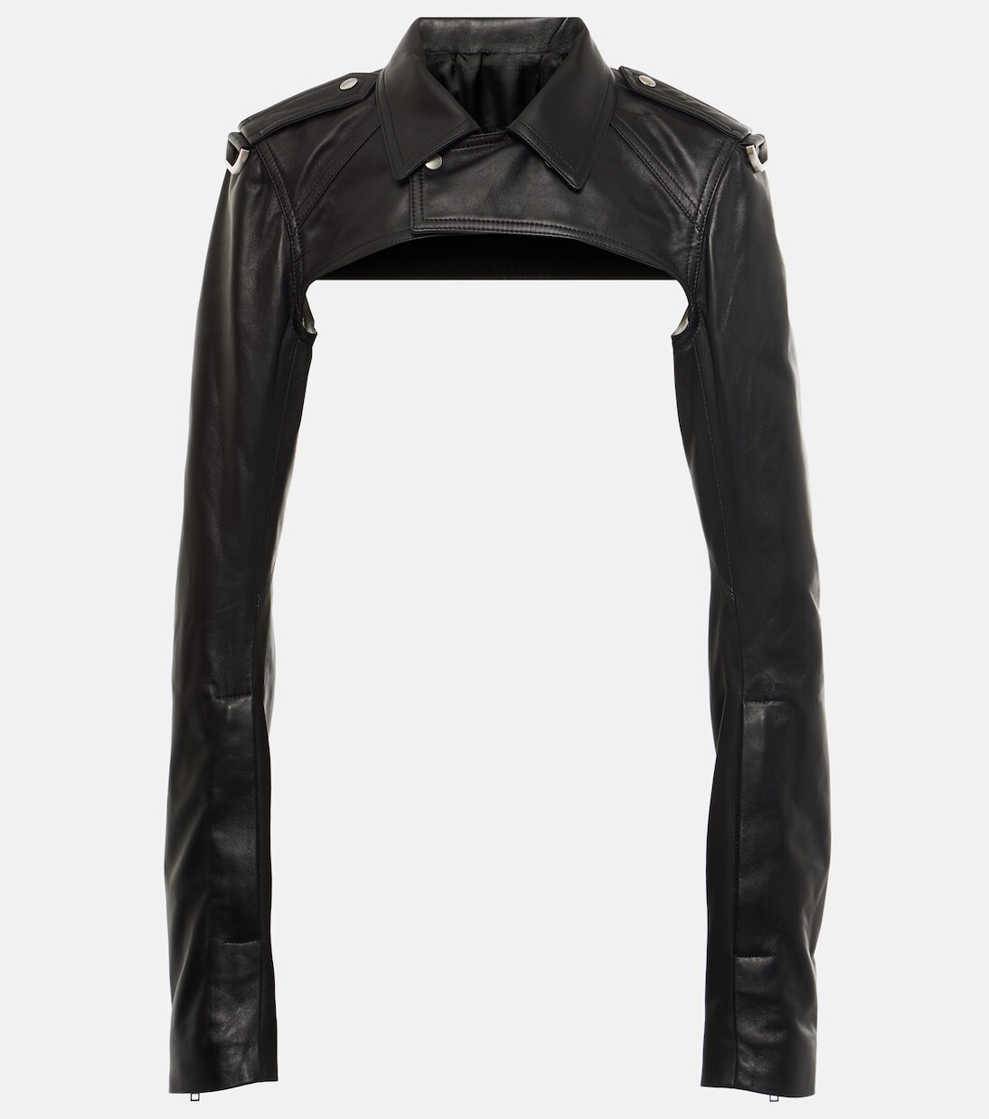 

Кожаное плечо Rick Owens, черный