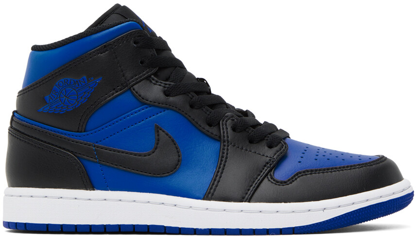 

Синие и черные кроссовки Nike Jordan Air Jordan 1