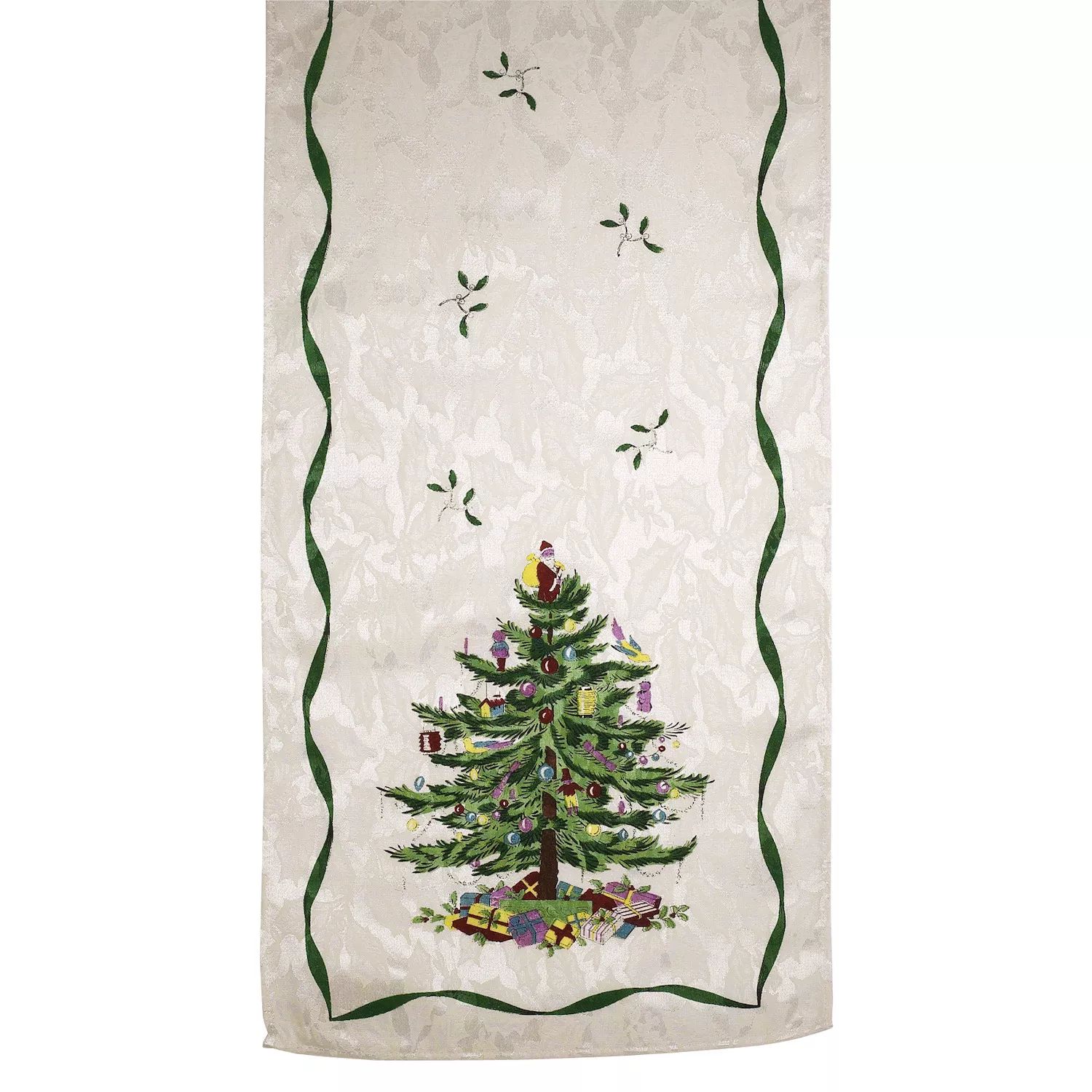 Бегунок для стола Spode в форме рождественской елки декоративная лента для рождественской елки