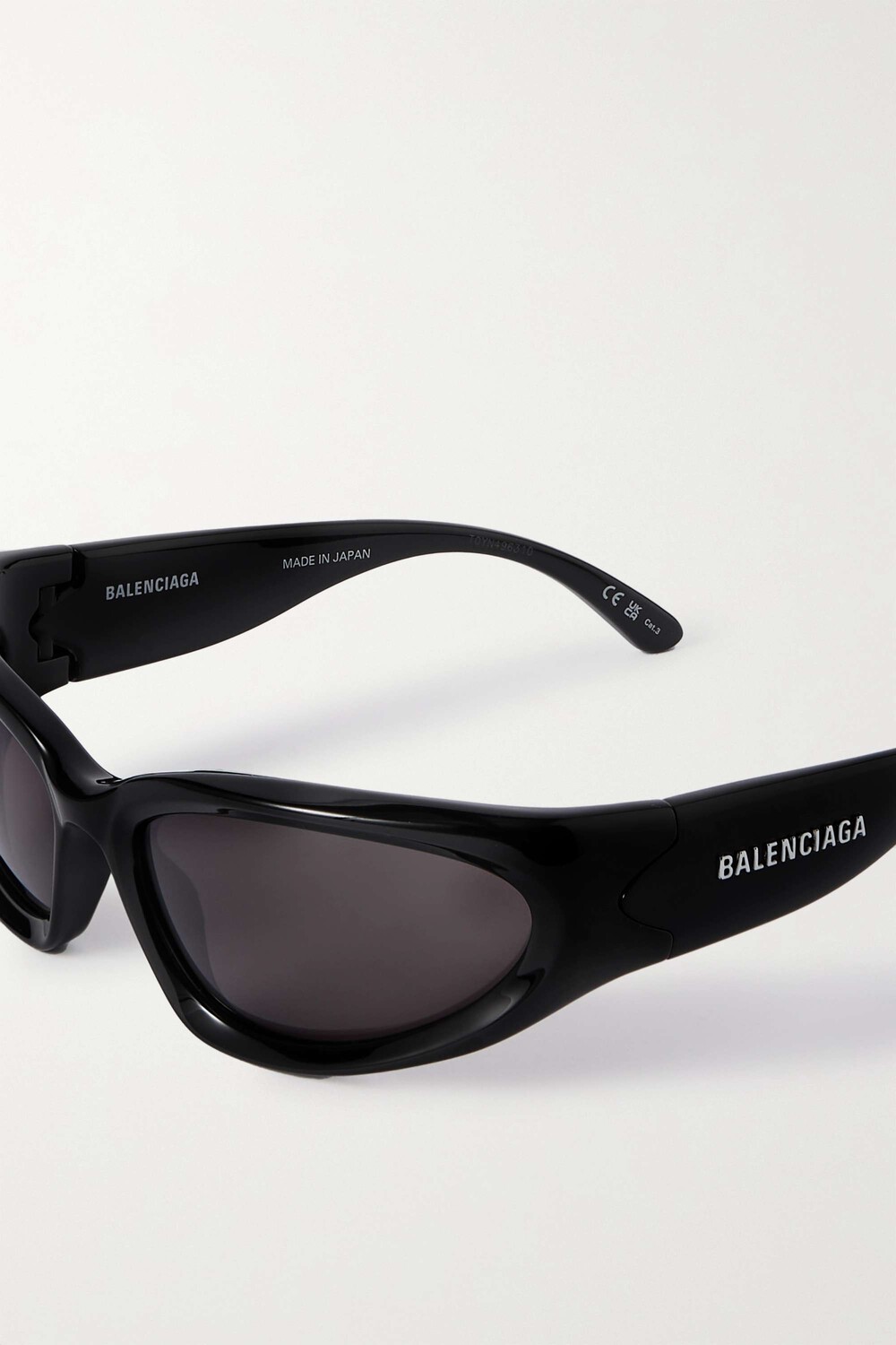 

BALENCIAGA EYEWEAR солнцезащитные очки Dynasty BB в прямоугольной оправе из ацетата, черный