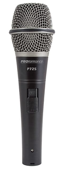 Микрофон CAD P725 PROformance Supercardioid Handheld Dynamic Vocal Microphone