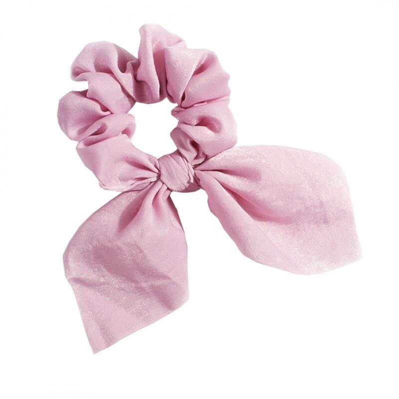 

Ободок для волос-шарф короткий, розовый PIN UP GUM75R Ecarla