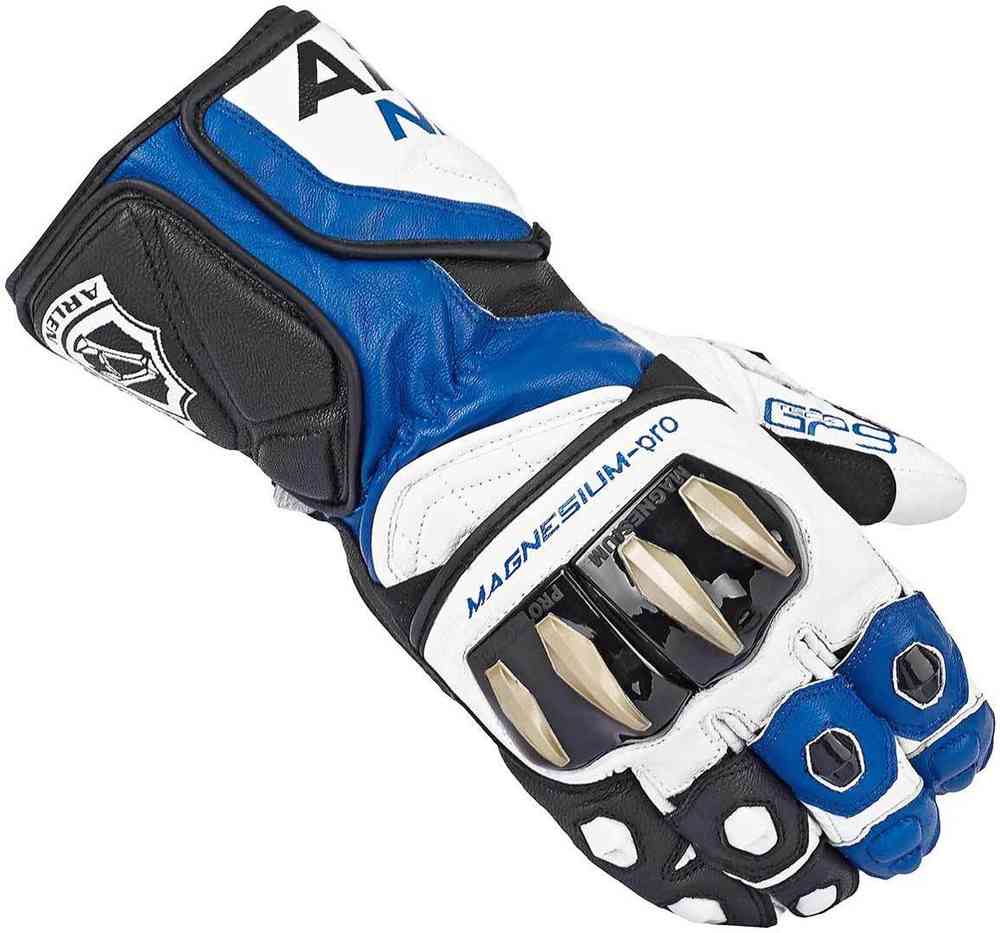 Мотоциклетные перчатки Sugello Arlen Ness, черный/белый/синий arlen size 46
