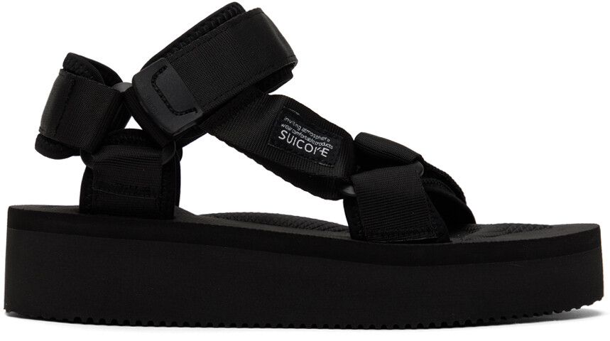 

Черные сандалии DEPA-2PO Suicoke