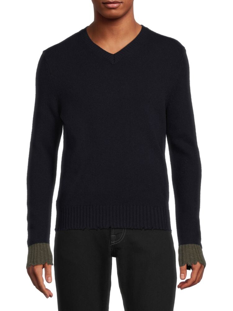 

Свитер Luke из мериносовой шерсти Zadig & Voltaire, синий