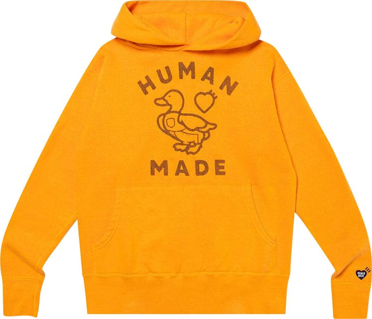 Худи Human Made Tsuriami 'Orange', оранжевый худи human made heart tsuriami желтый