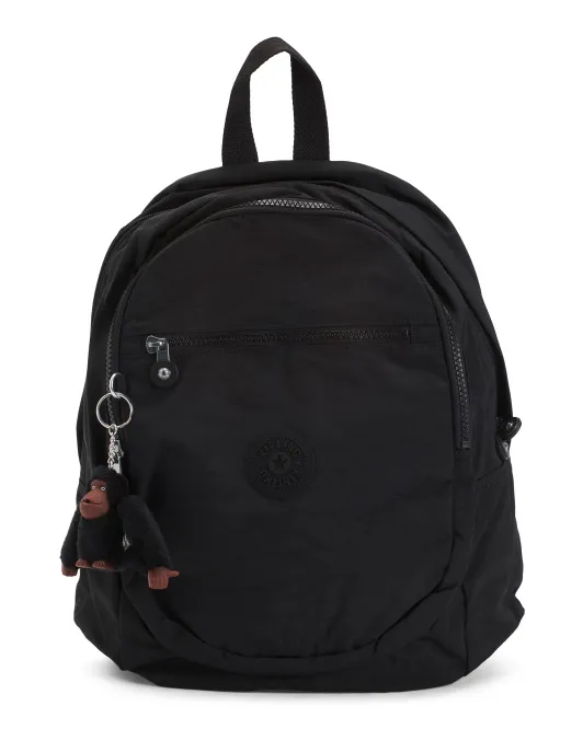 

Нейлоновый школьный рюкзак Challenger Kipling, черный