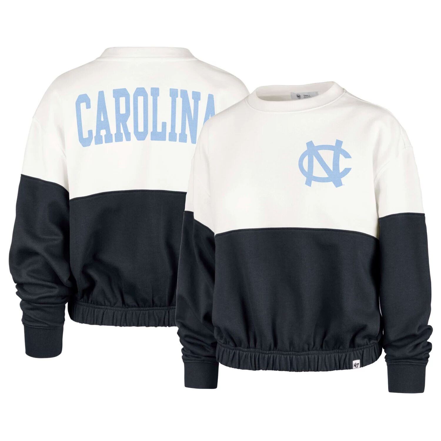 

Женский свитер '47 White North Carolina Tar Heels Take Two Bonita