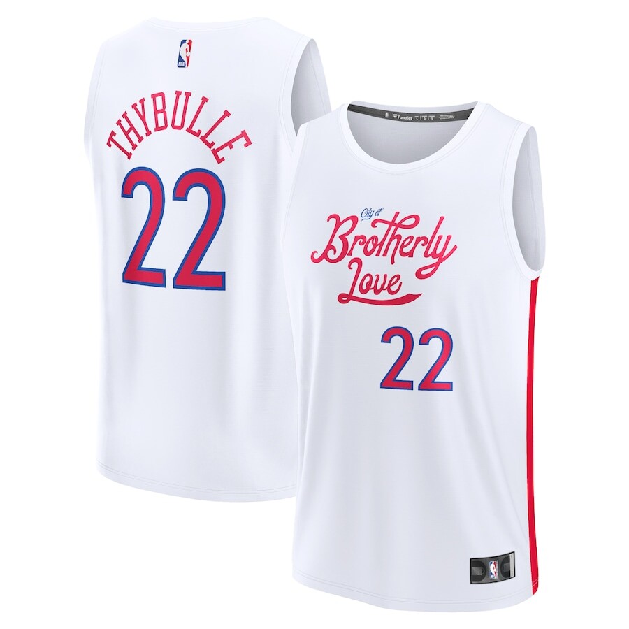 

Джерси Fanatics Branded Philadelphia 76Ers, белый