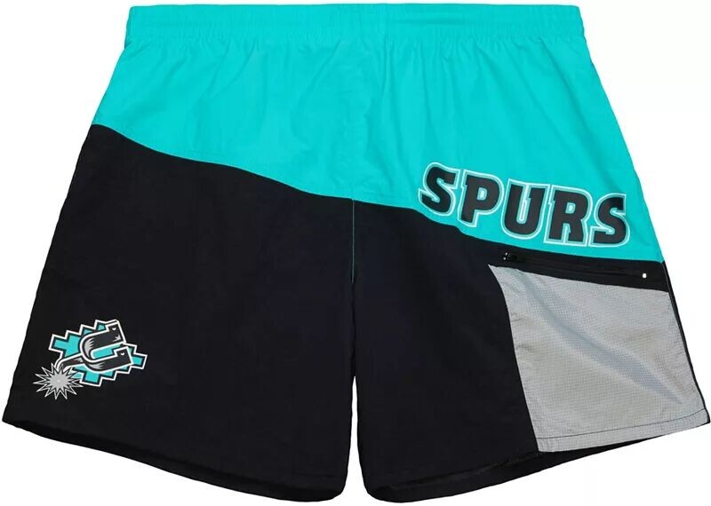 

Универсальные шорты Mitchell & Ness для взрослых San Antonio Spurs
