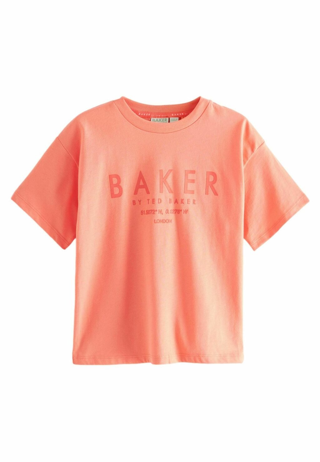 

Футболка с принтом Baker by Ted Baker, оранжевый