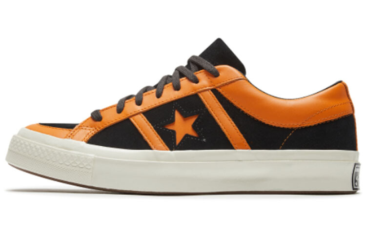

Туфли для скейтбординга Converse one star унисекс Черный/Оранжевый