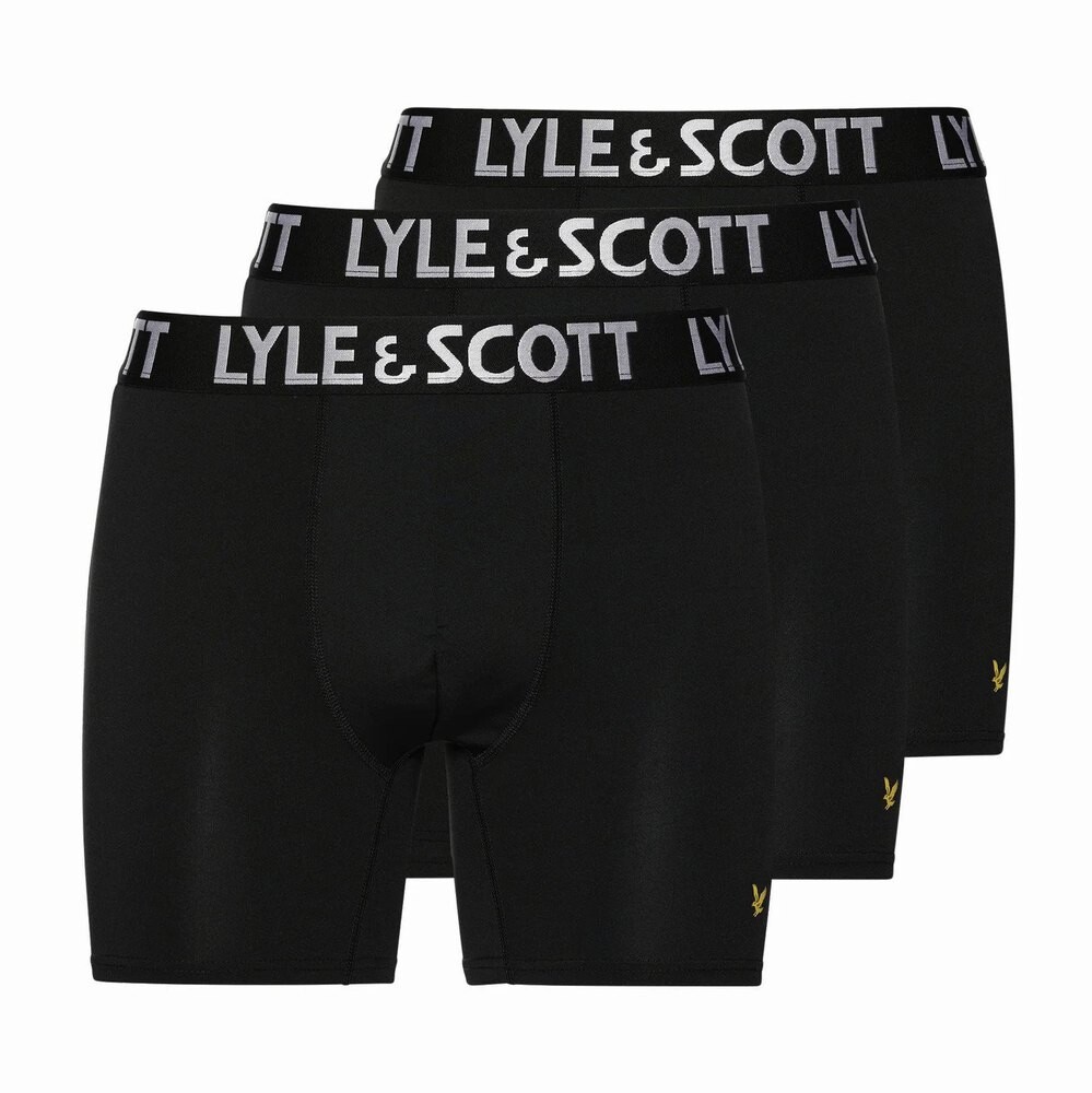 

Боксеры Lyle & Scott Elton 3 шт, черный