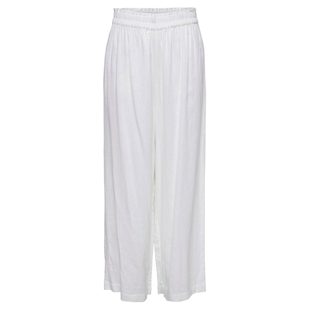 

Брюки Only Tokyo Linen Blend ST High Waist, белый