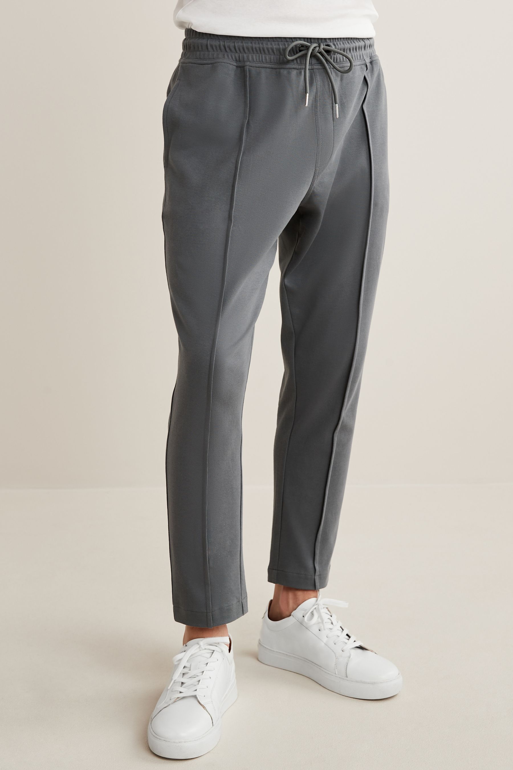Спортивные брюки прямого кроя Next, серый