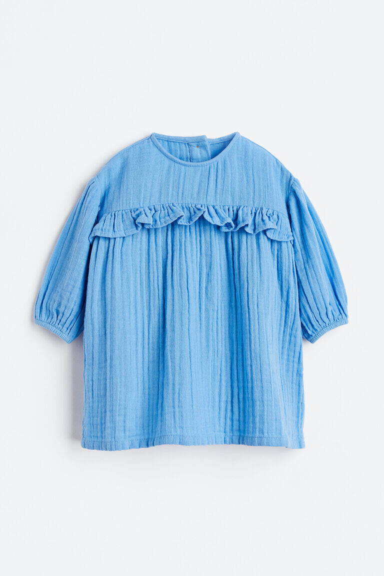 

Муслиновое платье H&M, синий