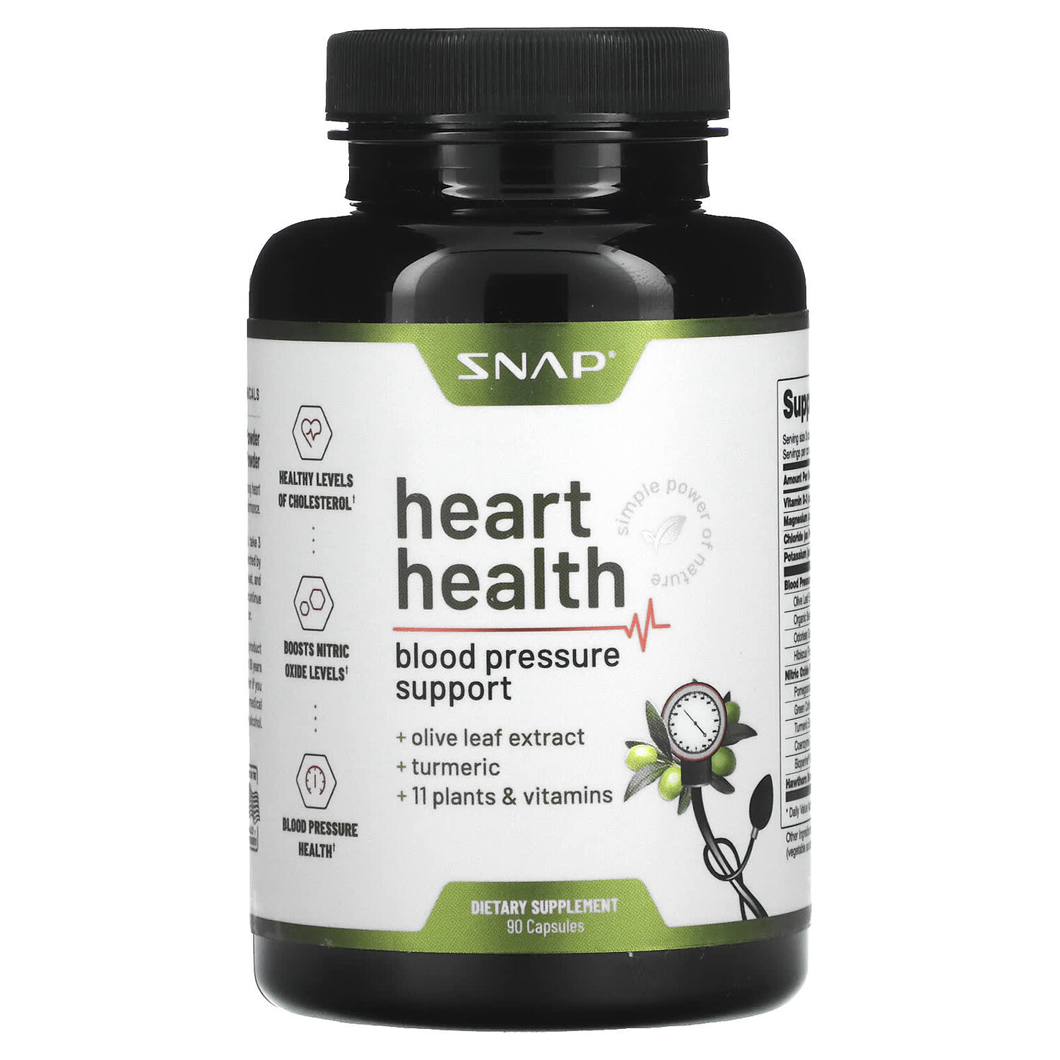 

Heart Health`` 90 капсул, Snap Supplements