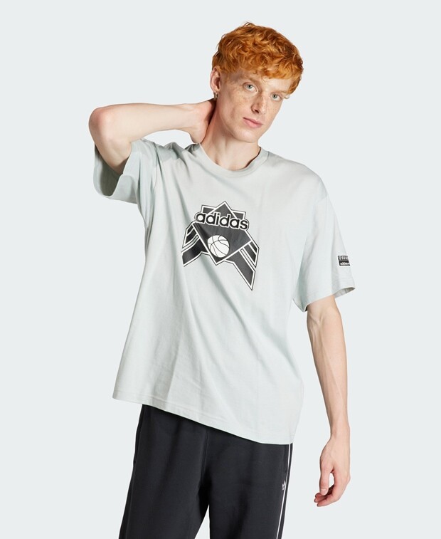 

Футболка adidas Originals, серый