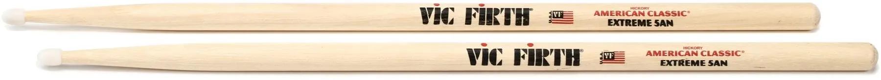 

Американские классические барабанные палочки Vic Firth - Extreme 5A - нейлоновый наконечник