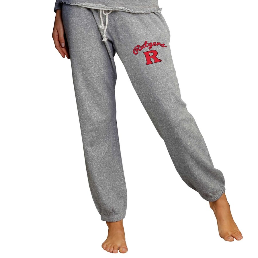 

Джоггеры Concepts Sport Rutgers Scarlet Knights, серый