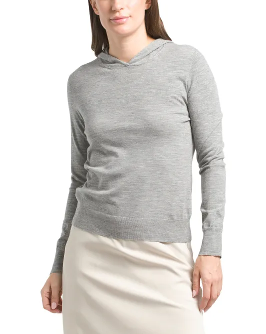 

Толстовка Excursionist Flex Pop Over из смеси шерсти мериноса Peter Millar, серый