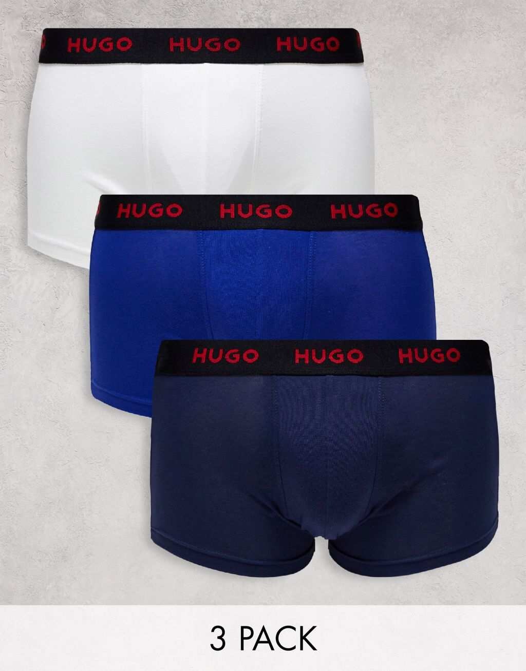 

Набор из трех разноцветных плавок HUGO Bodywear