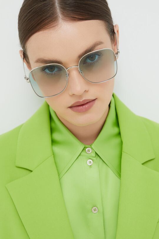 

Солнцезащитные очки Gucci, зеленый