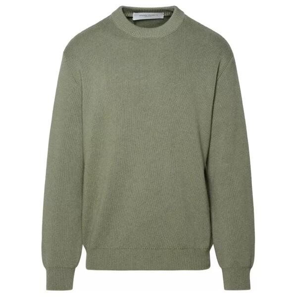 

Свитер cotton blend sweater Golden Goose, зеленый