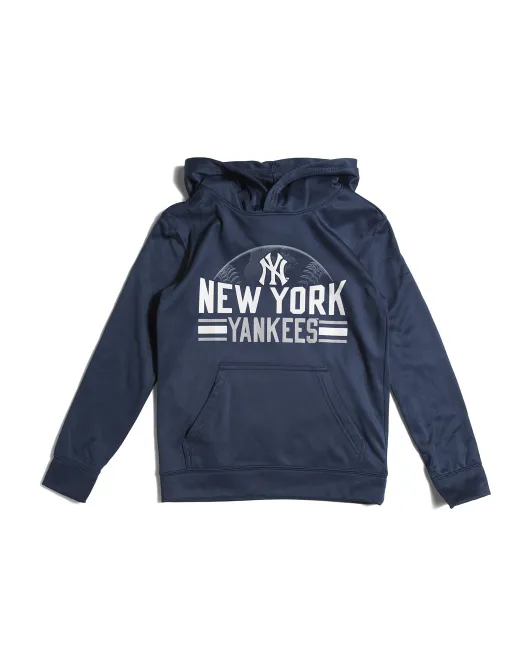 

Флисовая толстовка с капюшоном для больших мальчиков New York Yankees, цвет Multicolor
