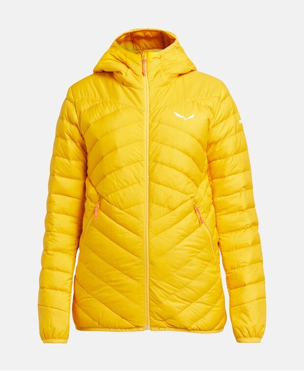 

Мягкий пуховик Salewa, неоново-желтый