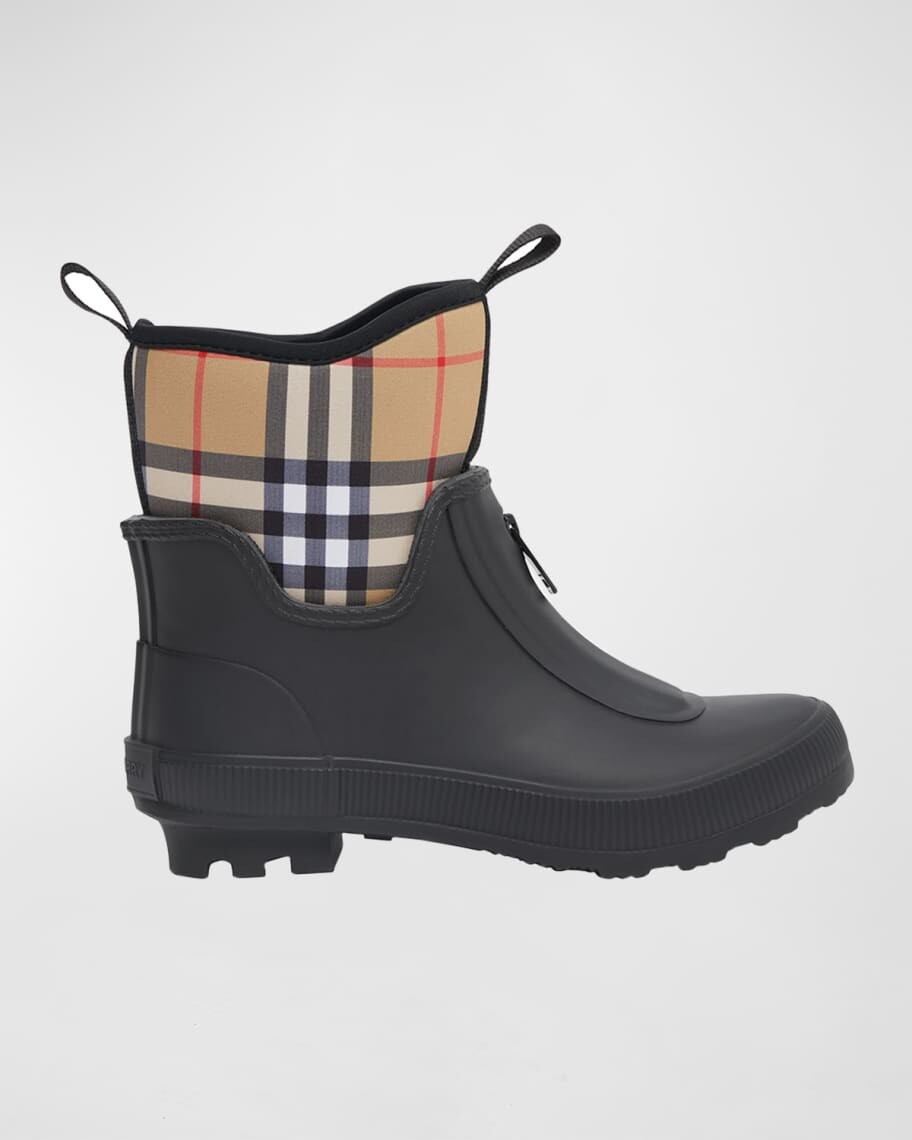 

Детские резиновые сапоги Flinton Check-Upper, для малышей/детей Burberry